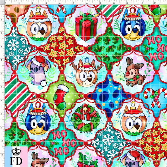 PREORDER - Christmas Wackadoo! - Mosaic - Pastel - REGULAR SCALE