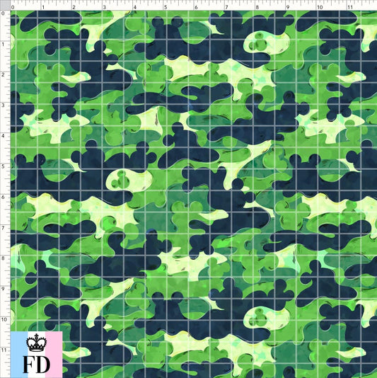 PREORDER - Safari Adventures - Mouse Camo - Green - SMALL SCALE