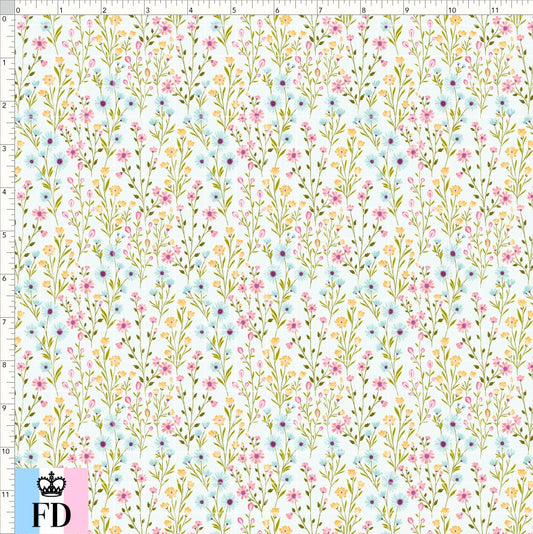 PREORDER - Flowers - Pastel Chiffony Flowers
