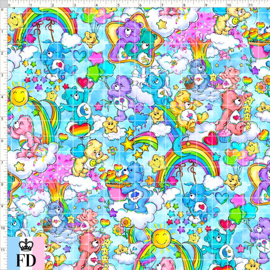PREORDER - Rainbow Bears - Main - Light Blue - SMALL SCALE