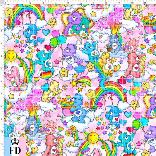 PREORDER - Rainbow Bears - Main - Pink - SMALL SCALE