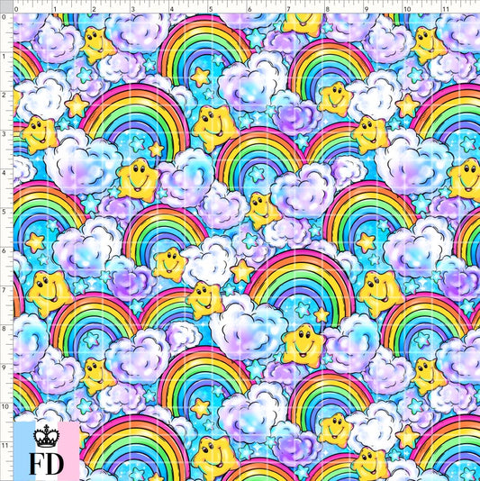 PREORDER - Rainbow Bears - Rainbow Star - Light Blue - SMALL SCALE