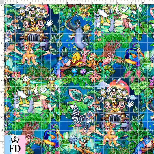 PREORDER - Safari Adventures - Main - Blue - REGULAR SCALE