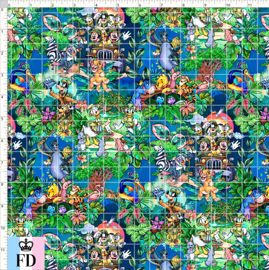 PREORDER - Safari Adventures - Main - Blue - SMALL SCALE