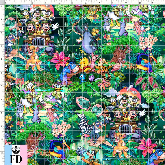PREORDER - Safari Adventures - Main - Emerald - REGULAR SCALE