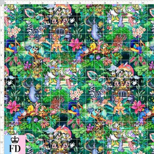 PREORDER - Safari Adventures - Main - Emerald - SMALL SCALE