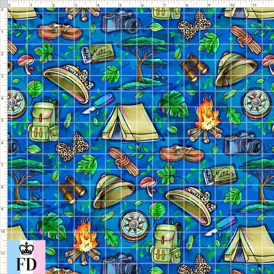 PREORDER - Safari Adventures - Equipment - Blue - SMALL SCALE