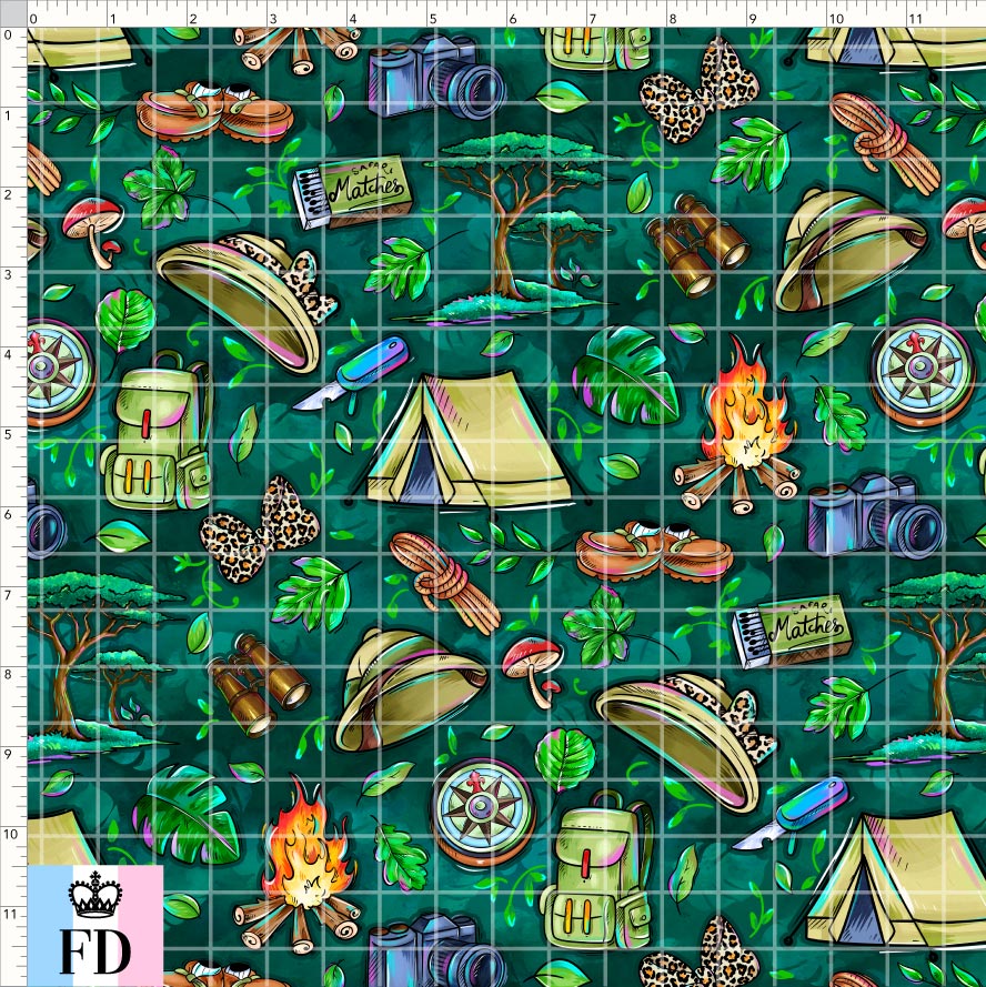 PREORDER - Safari Adventures - Equipment - Emerald - SMALL SCALE