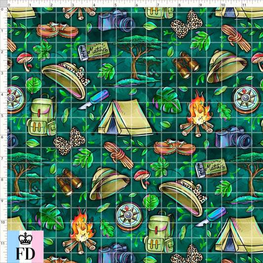 PREORDER - Safari Adventures - Equipment - Emerald - SMALL SCALE