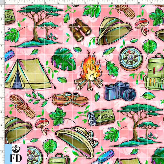 PREORDER - Safari Adventures - Equipment - Rose - REGULAR SCALE