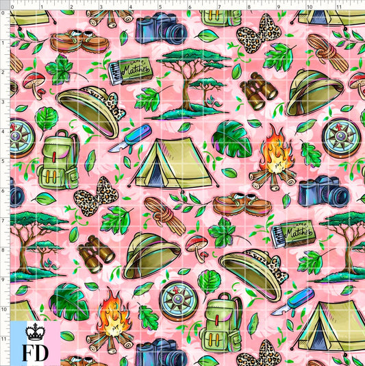 PREORDER - Safari Adventures - Equipment - Rose - SMALL SCALE