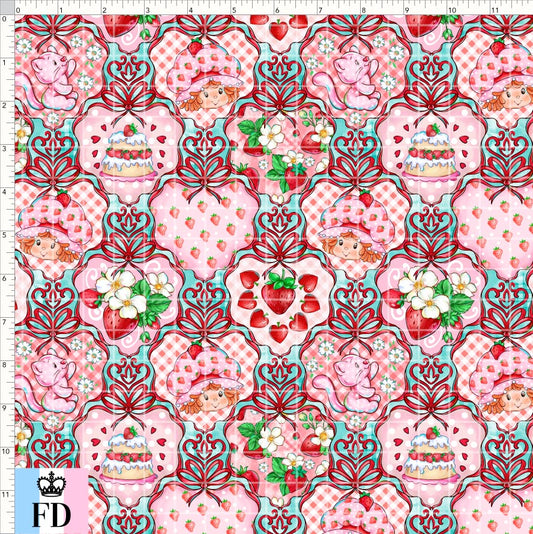 PREORDER - Short-Berry Friends - Shortcake - Teal - SMALL SCALE
