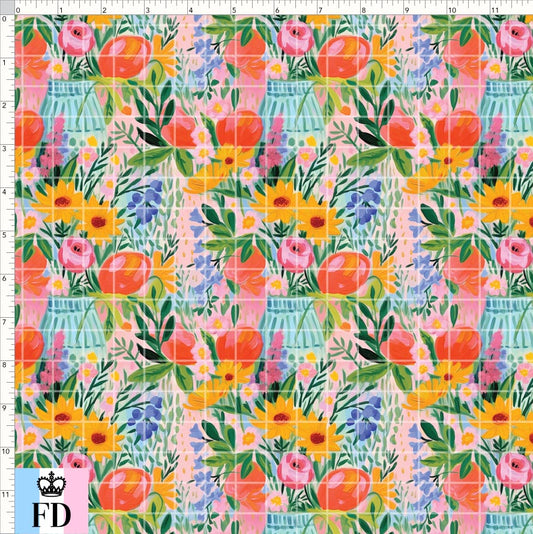PREORDER - Flowers - Spring Flowers Vase