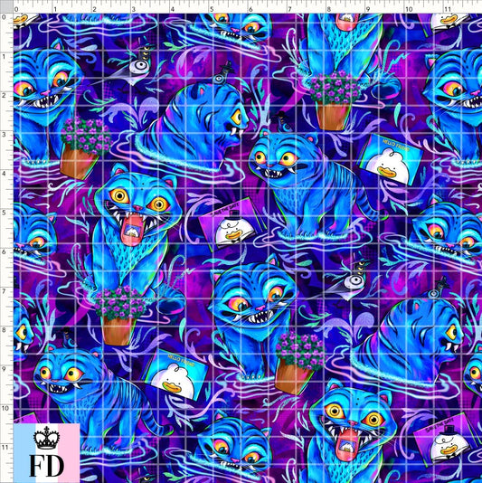 PREORDER - KPop Demon HuntrX - Tiger - Blue Magenta - REGULAR SCALE